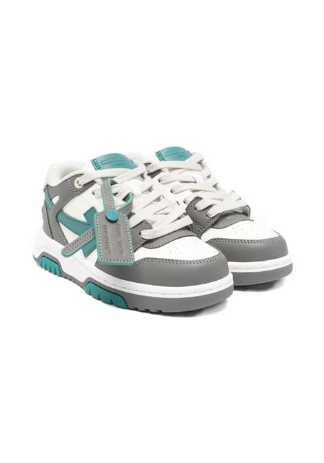 Sneakers con logo OFF WHITE KIDS | OBIA011F25LEA0010107